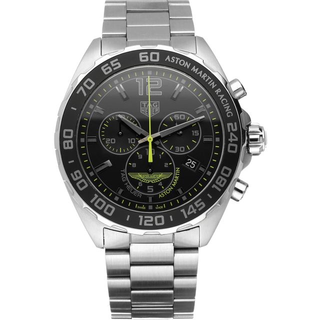 TAG Heuer Pre-Owned Watch Formula 1 Aston Martin - Black