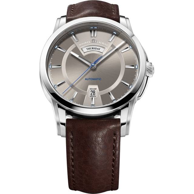 Maurice Lacroix Watch Pontos Day Date - Brown