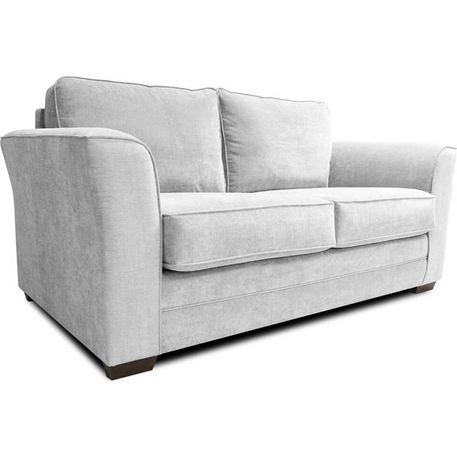 Belvidere 2 Seater Fold Out Sofa Bed - Silver (94cm H X 170cm W X 100cm D)
