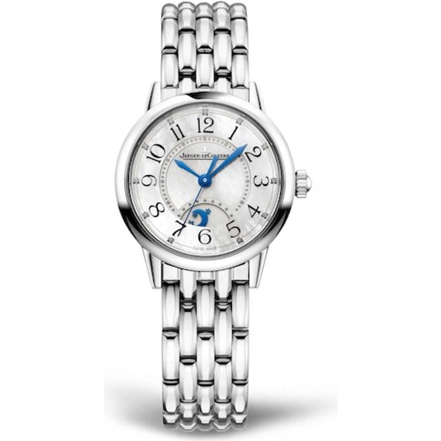 Jaeger-LeCoultre Stainless Steel Rendez-Vous Night & Day Watch - White - 29mm