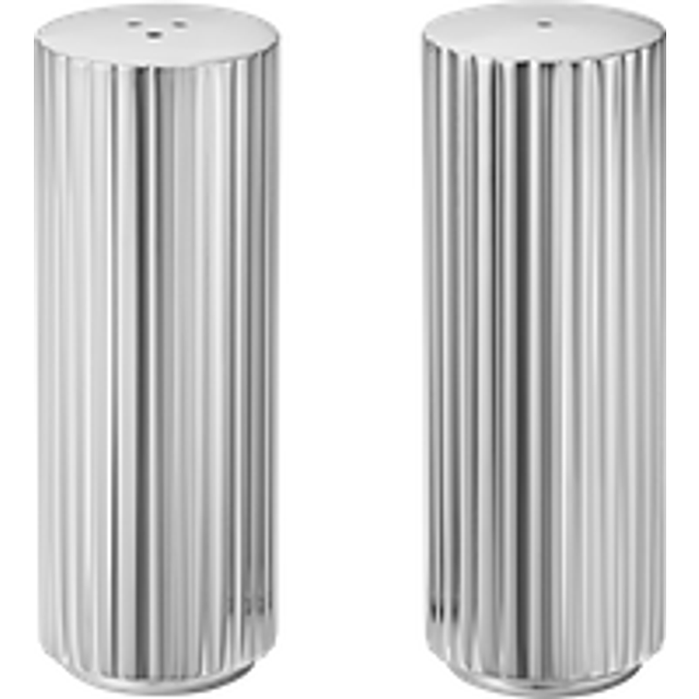 Georg Jensen Bernadotte Stainless Steel Salt and Pepper Shakers - TITLE
