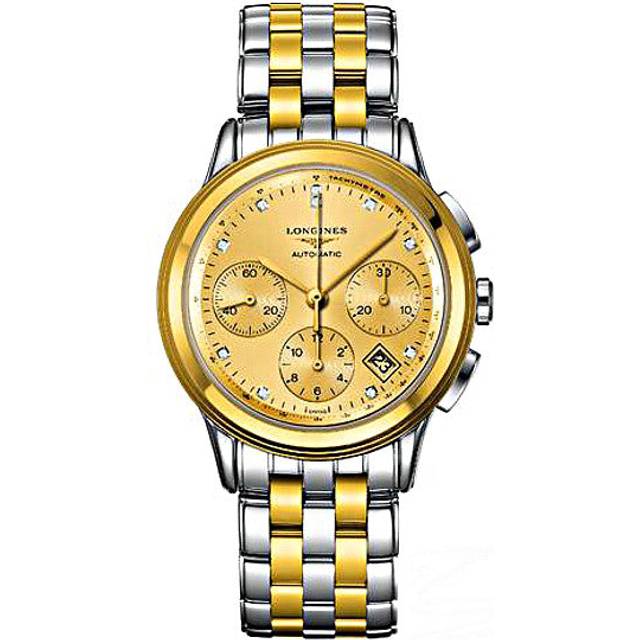 Longines Watch Flagship Mens - Gold
