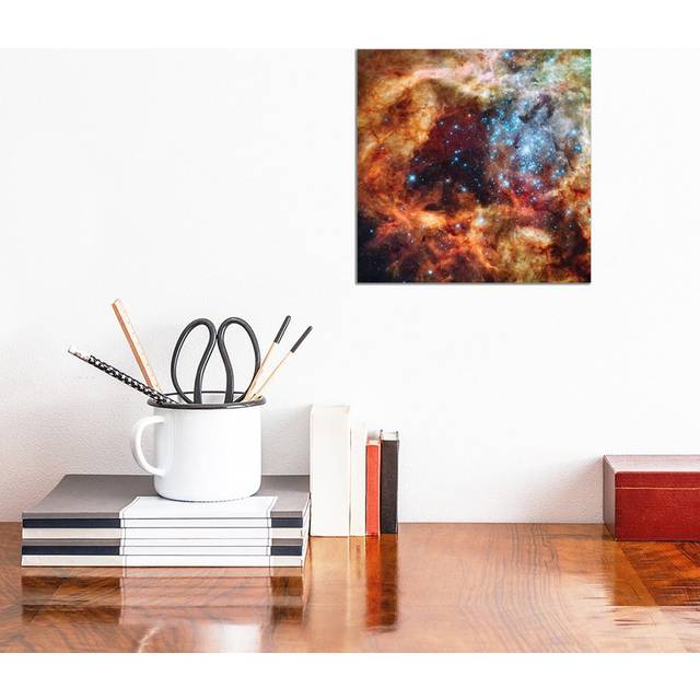 A Stellar Nursery Known As R136 In The 30 Doradus Nebula by - Wrapped Canvas Graphic Art (30.48cm H x 30.48cm W x 1.91cm D)