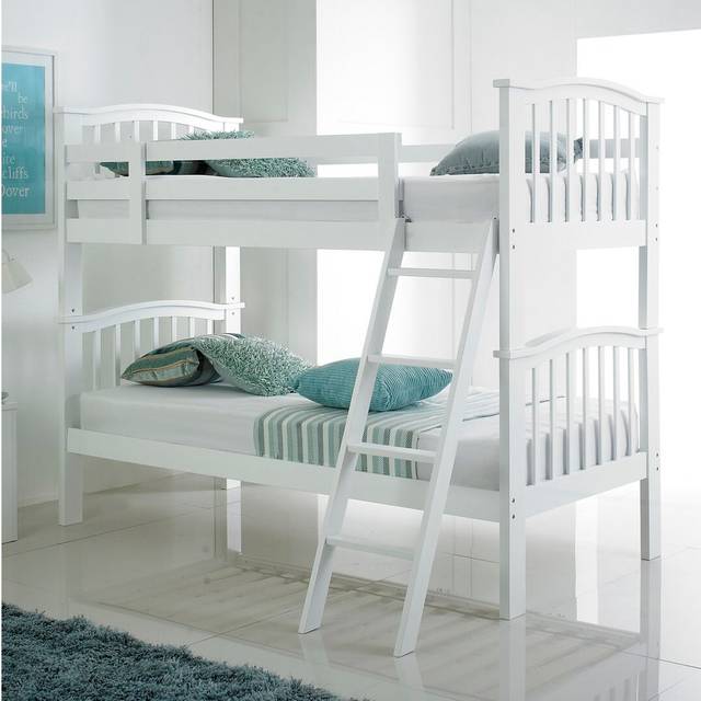 Barbican Single (3') Standard Bunk Bed - White