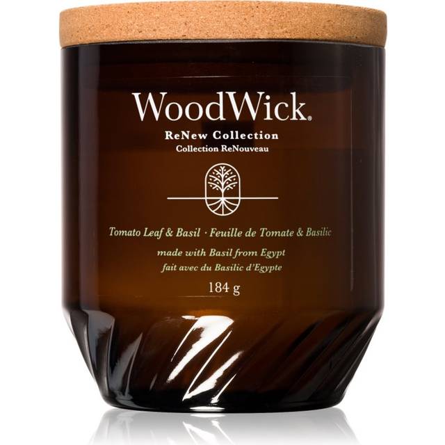 WoodWick Medium ReNew Candle - Tomato Leaf & Basil Universal (Universal)