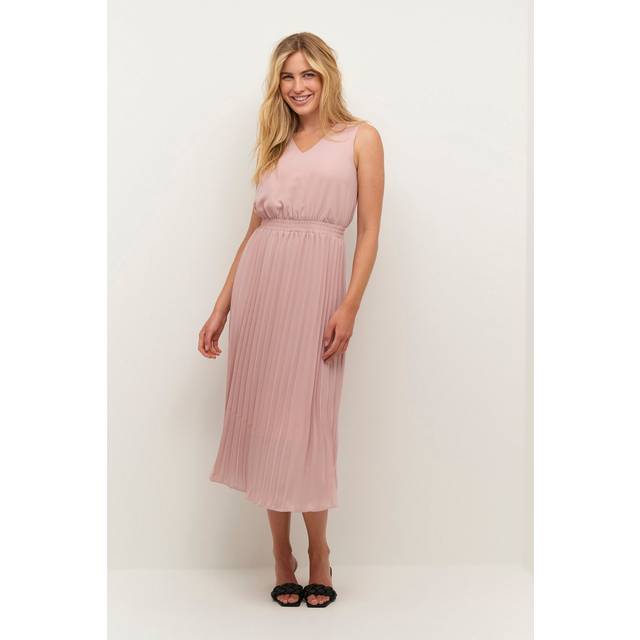 KAFFE Gitta Plisse Midi Dress