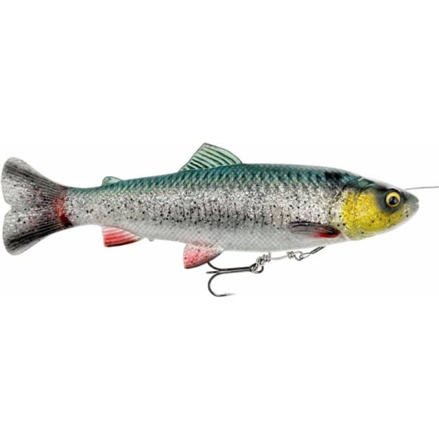 Savage Gear 4D Line Thru Pulse Tail Trout 20 cm [102 g] green silver 1-pack