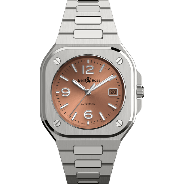 Bell & Ross BR 05 Auto Copper Brown Bracelet