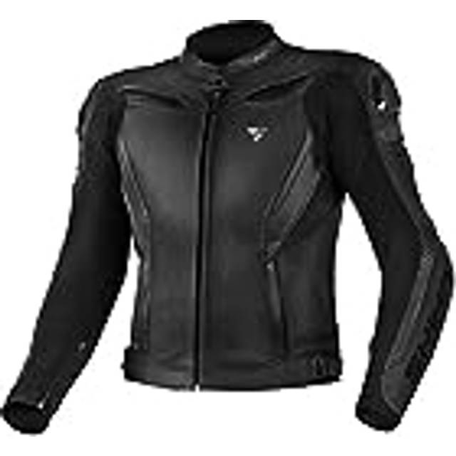 SHIMA Chase Motorcycle Leather Jacket, black, Size 50 for Men