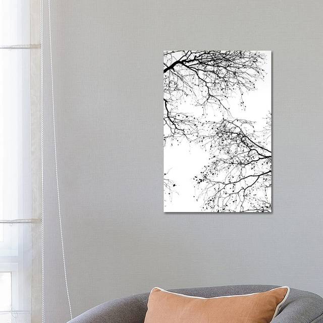 Black Branches II by Monika Strigel - Wrapped Canvas Graphic Art (66.04cm H x 45.72cm W x 1.91cm D)
