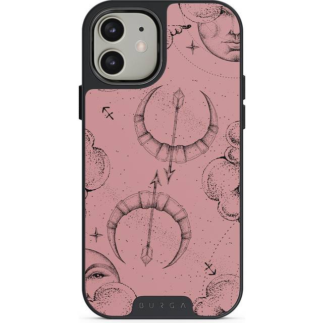 Sagittarius - iPhone 12 Case, Elite Dark (MagSafe) / Gunmetal / Pink