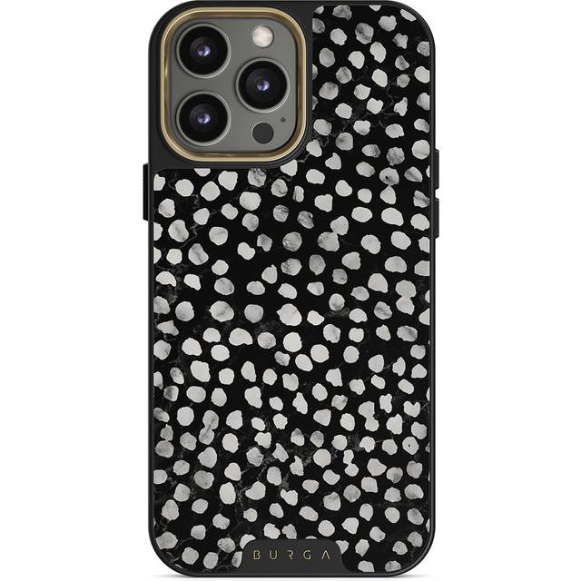 Night Sky - Dotted iPhone 14 Pro Max Case, Elite Dark (MagSafe) / Gold