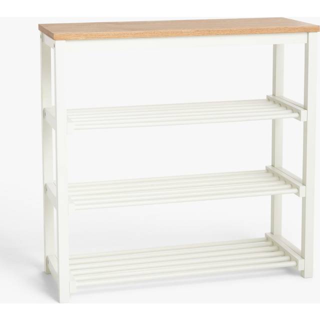 John Lewis Modern Country 4 Tier Shoe Rack
