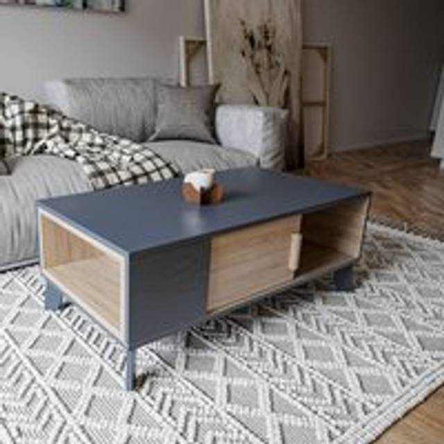 Cobalt Coffee Table, Grey