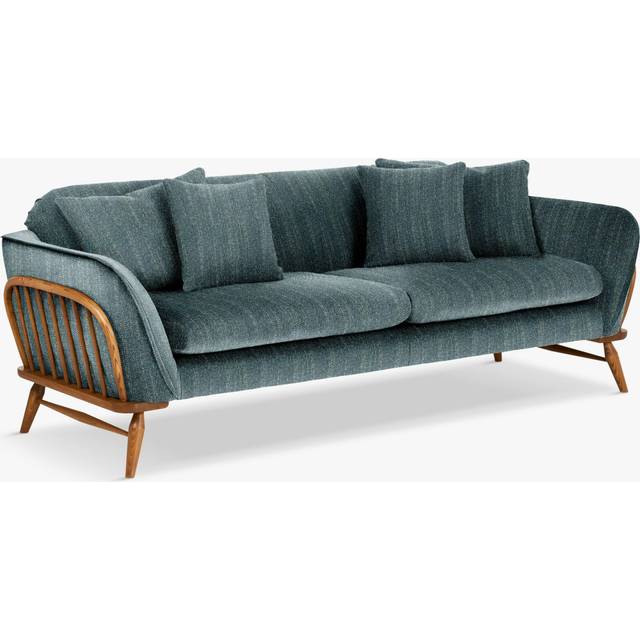 ercol for John Lewis Hexton Large 2 Seater Sofa, Vintage Ash Leg