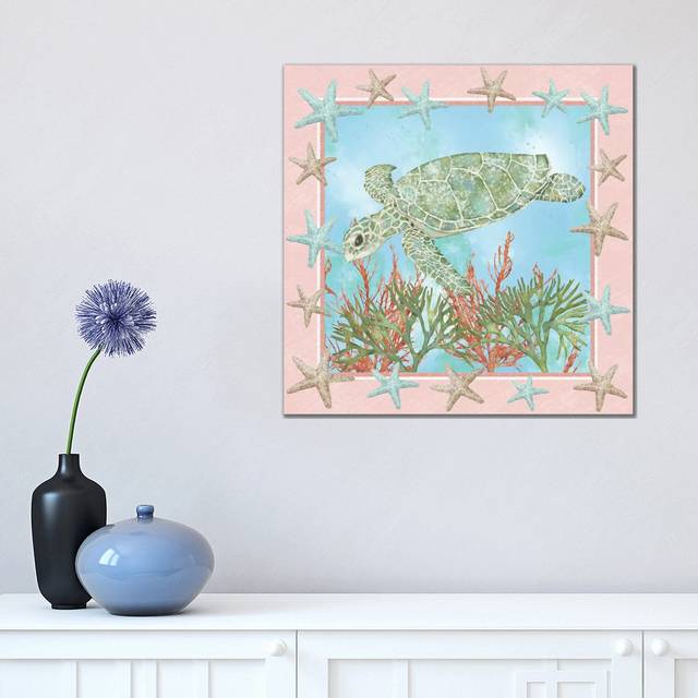 Coastal Life II Jade Reynolds Horizontal;Vertical (45.72 cm H x 45.72 cm W x 1.91 cm D)
