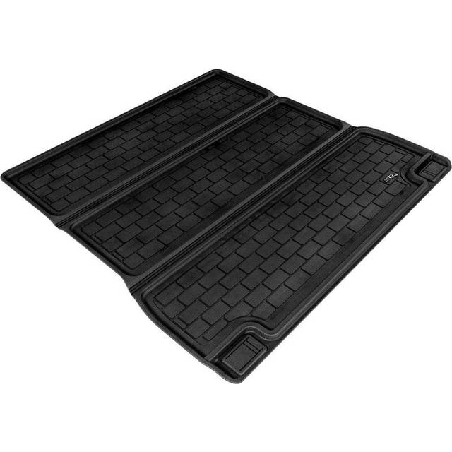 U Ace M1TY0511309 3D Maxpider Cargo Custom Fit All-Weather Kagu Black Floor Mat for 2008-2015 Toyota Sequoia Models