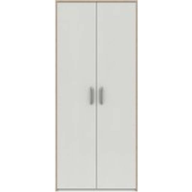 Florine Double Wardrobe - White