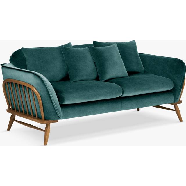 ercol for John Lewis Hexton Medium 2 Seater Sofa, Vintage Ash Leg