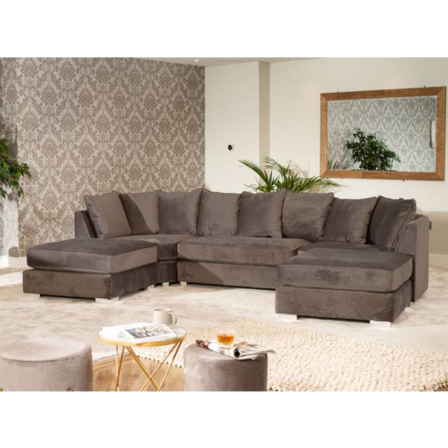 Rowan Corner Sofa - Mole - Brown