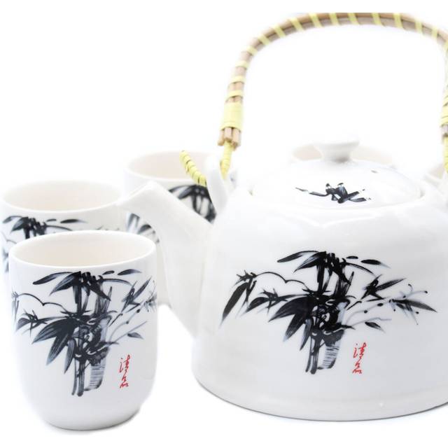 (White Stone Oriental) Herbal Teapot Sets