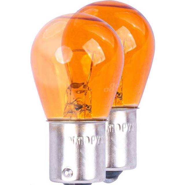 AMiO 03352 Glödlampor Glödlampa, blinker ambra 12 PY21W, Halogen
