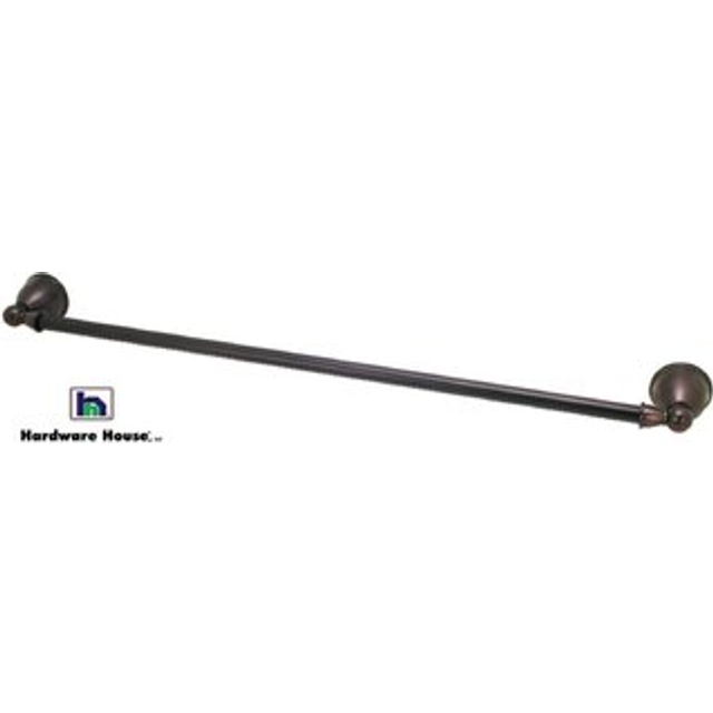 Hardware House 387530 Highland 24-Inch Towel Bar  Oil Rubbed Bronze