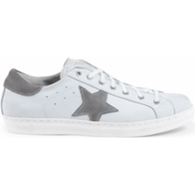 Versace 1969 Abbigliamento Sportivo Srl Milano Italia 19V69 Mens Sneakers Multicolor GOLD03 VIT BIANCO CAM GRIGIO - Multicolour Leather - Size UK 5