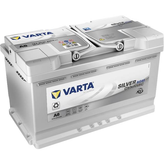 Varta A6 (F21) - 12V 80Ah (Start-Stop bilbatteri)