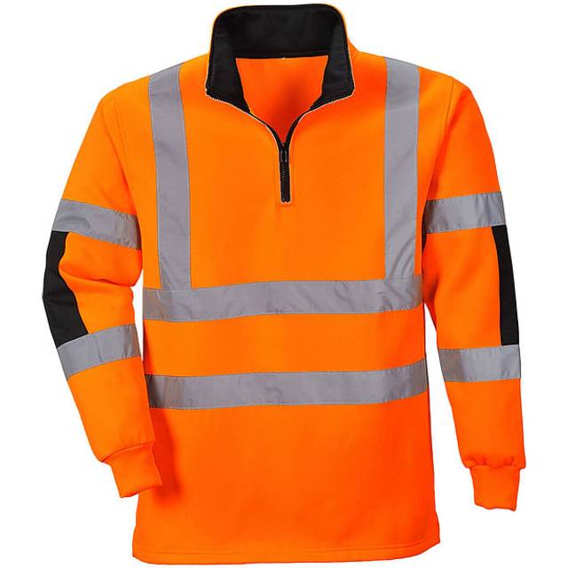 Portwest Xenon Rugby Shirt B308 Yellow M Colour: Yellow, Size: M