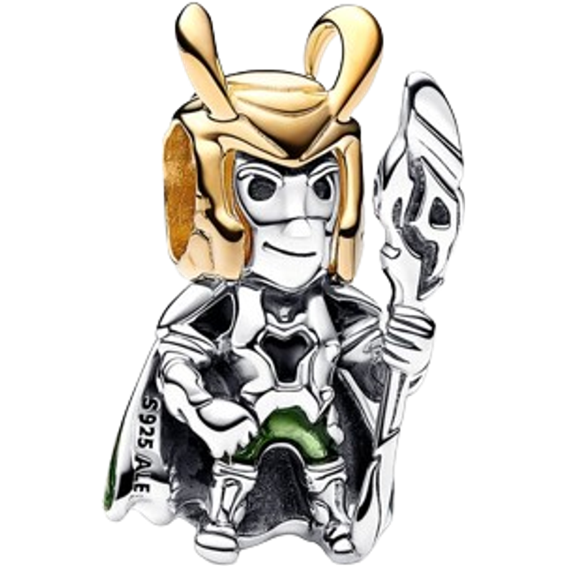 Pandora Charm Marvel x Pandora Loki 762764C01 - mehrfarbig