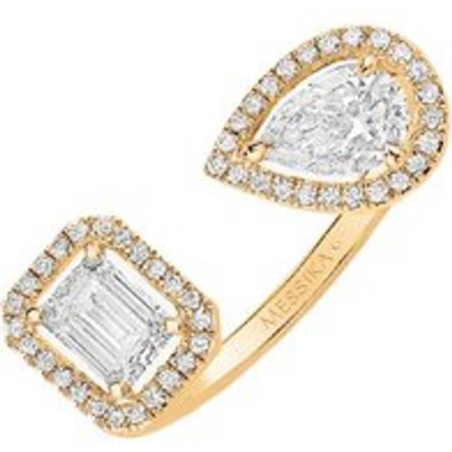 Messika My Twin Toi & Moi 18ct Yellow Gold 0.70ct Diamond Ring - M