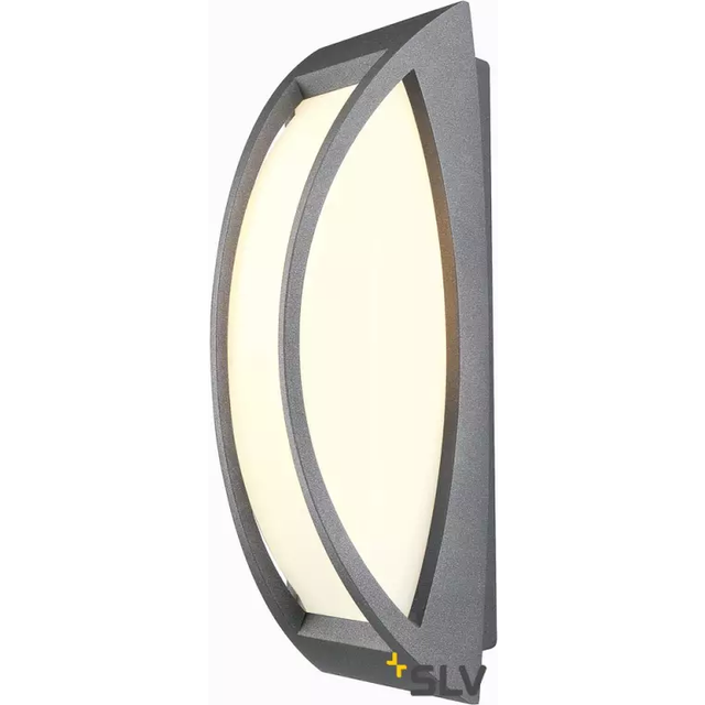 SLV Meridian 2 Outdoor Wall And Ceiling Light Tc-(Dhtq)Se IP54 Anthracite