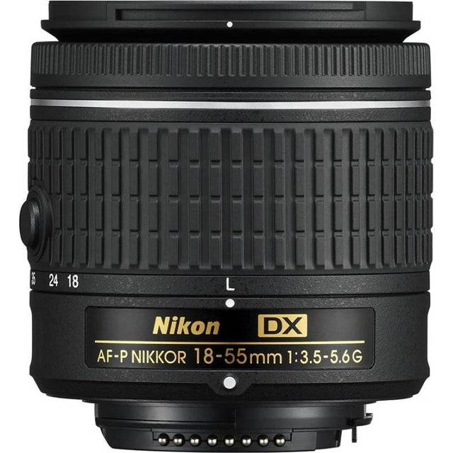 Nikon 18-55 mm f/3.5-5.6G AF-P DX Nikkor Lens for Camera