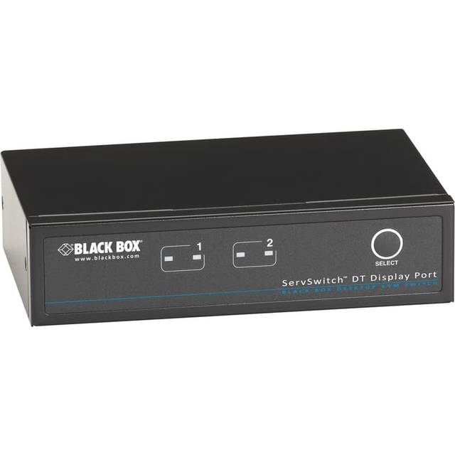 Black Box Dt Kvm Switch - Dp Audio Usb 2.0 2-port
