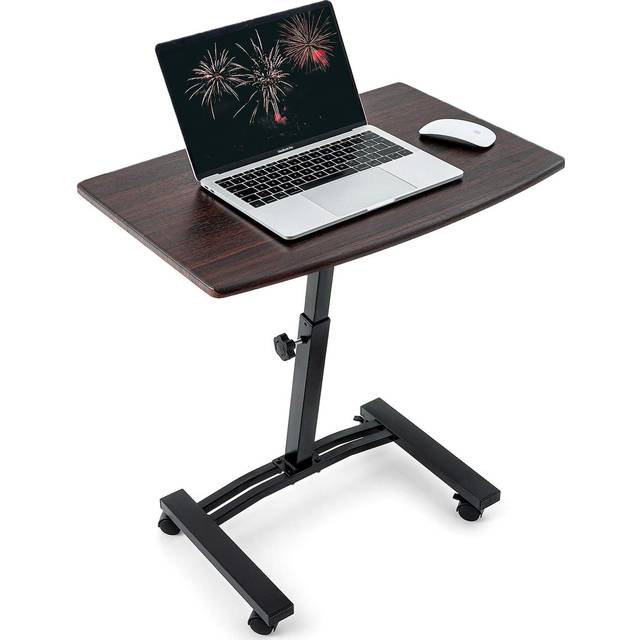 Tatkraft Salute Mobile Laptop Stand Desk Adjustable Height 52-84cm 4 casters (with locking device)