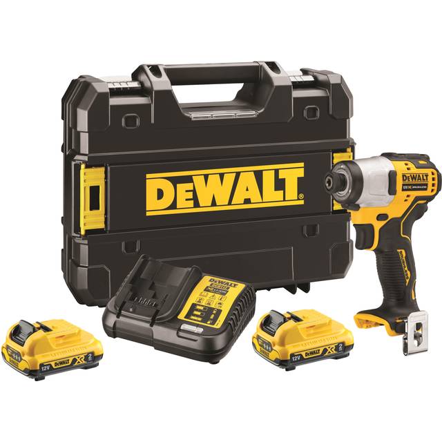 Dewalt Slagskruvdragare DCF801D2-QW, kompakt, 2Ah, kit, 12V