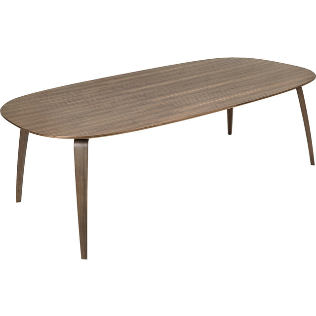 Gubi - Matbord Ellips 120x230 Cm - Ek