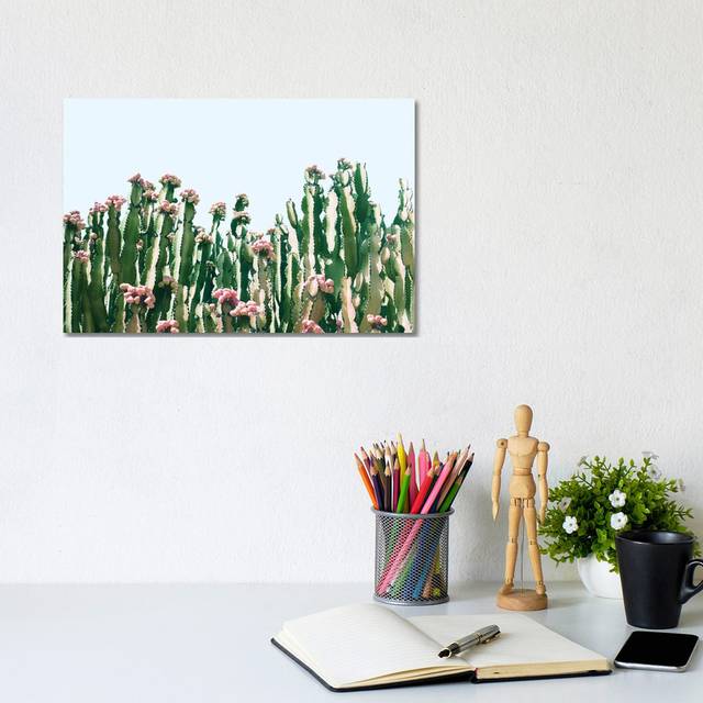 Cactus Blush by 83 Oranges - Wrapped Canvas Photograph (20.32 cm H x 30.48 cm W)