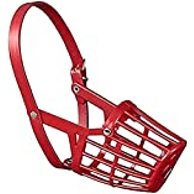 1810010301 Muzzle Basket Plastic, Size 3, Red
