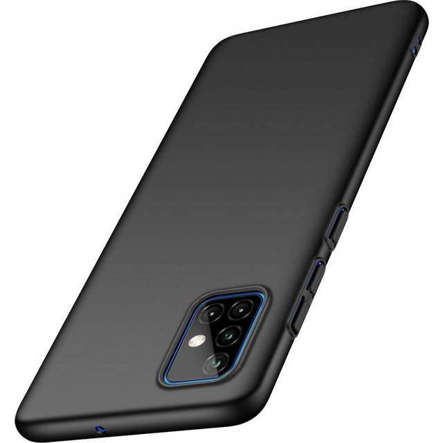 Samsung A51 Ultratunt Mattsvart Skal Basic V2