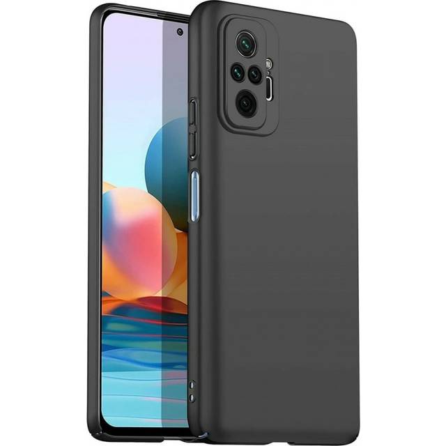 Xiaomi Redmi Note 10 Pro Tunt Mattsvart Skal Basic V2