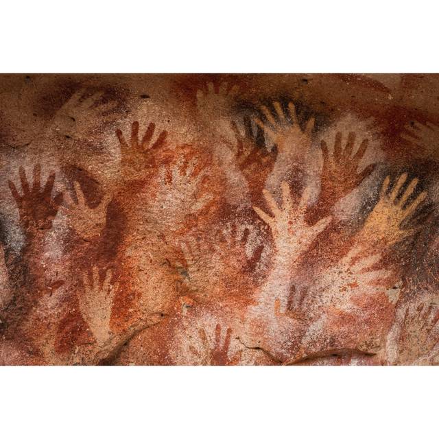 Hand Cave Paintings (20cm H x 30cm W x 3.8cm D)