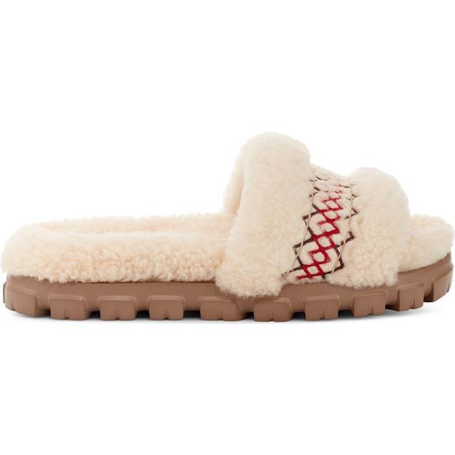 UGG - Womens Cozetta Braid Sherling Slipper In Beige 41