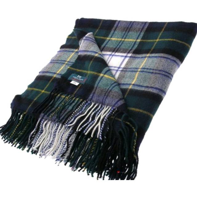 Gordon Dress Modern Tartan Lambswool Blanket 142cm x 180cm