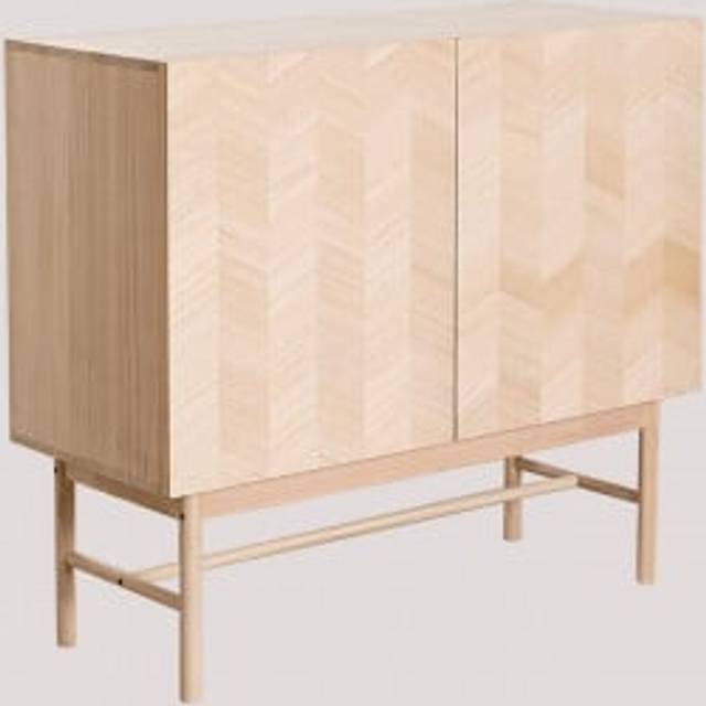 Wooden Sideboard Garrik Natural Sklum