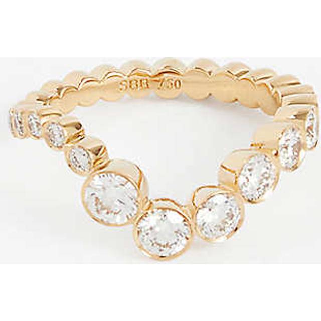 Sophie Bille Brahe Womens 18k Yellow Ensemble Ocean 18ct Yellow-gold and 1.42ct Diamond Ring M