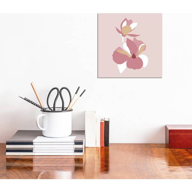 Botanical â8 Square by Blek Prints - Wrapped Canvas Painting (30.48 cm H x 30.48 cm W)