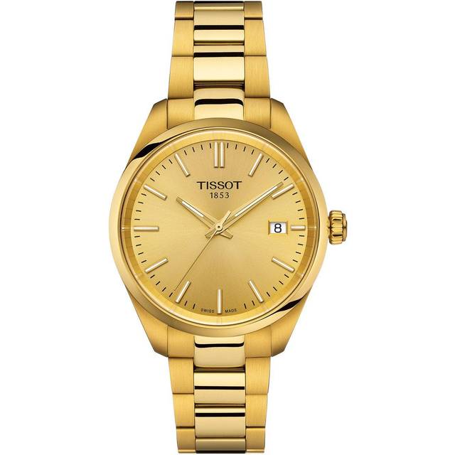 TISSOT PR 100 Quartz 34MM SS Champagne Dial Women's Watch T150.210.33.021.00 / T1502103302100 - 34 mm