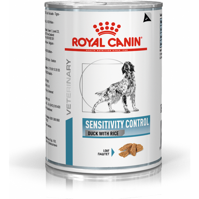 Royal Canin Derma Sensitivity Control Duck Can Våtfoder för Hund - 12x420 g